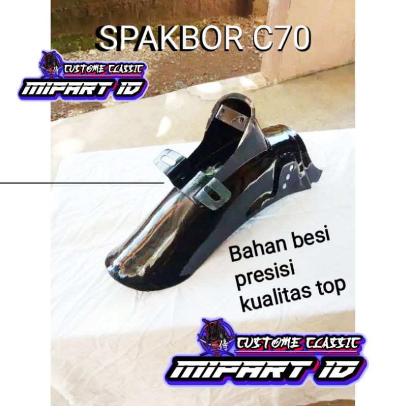 spakbor c70 warna hitam