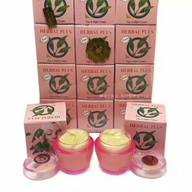 

KRIM / CREAM HERBAL PLUS DAY & NIGT CREAM HERBAL PLUS PINK ORIGINAL
