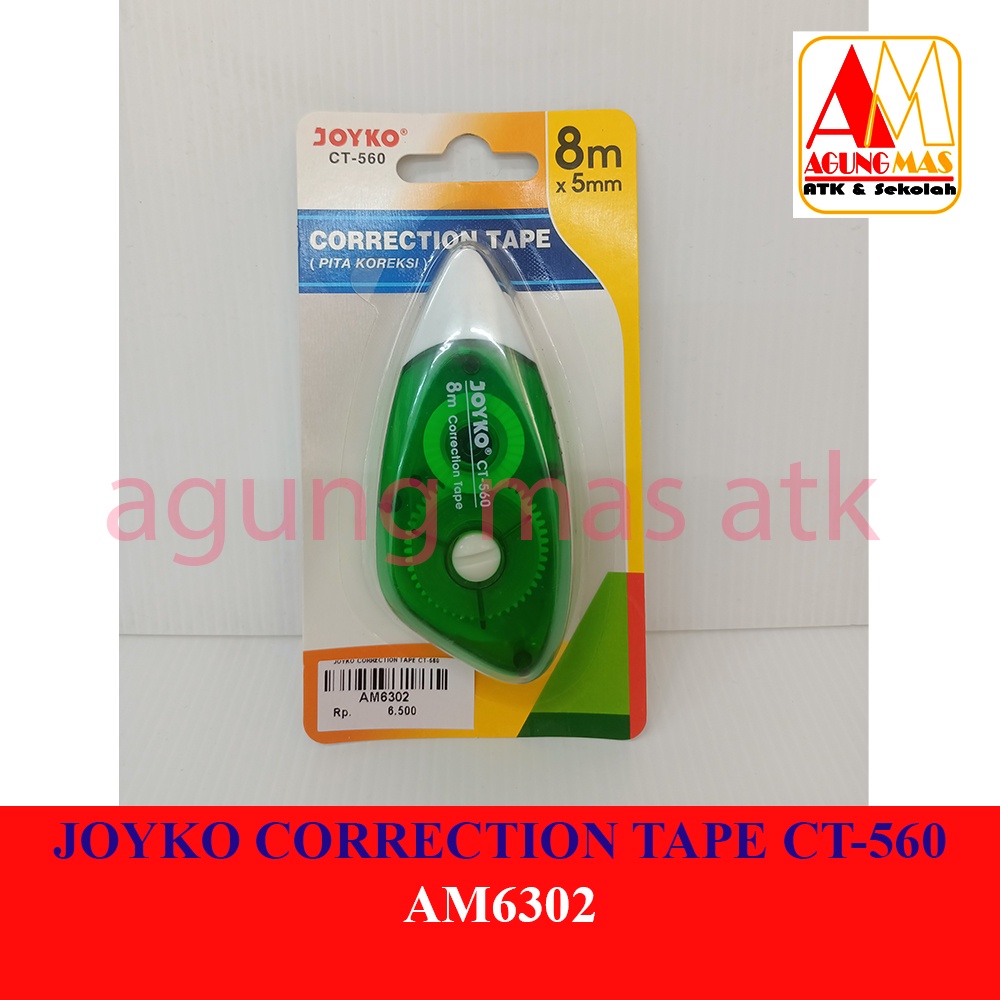 

JOYKO CORRECTION TAPE CT-560