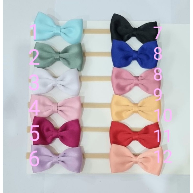 (pimenova) headband pita untuk bayi dan anak headband nylon