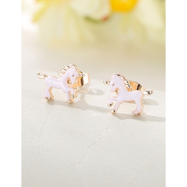 LRC Anting Tusuk Fashion Oil Stud Earrings D67729