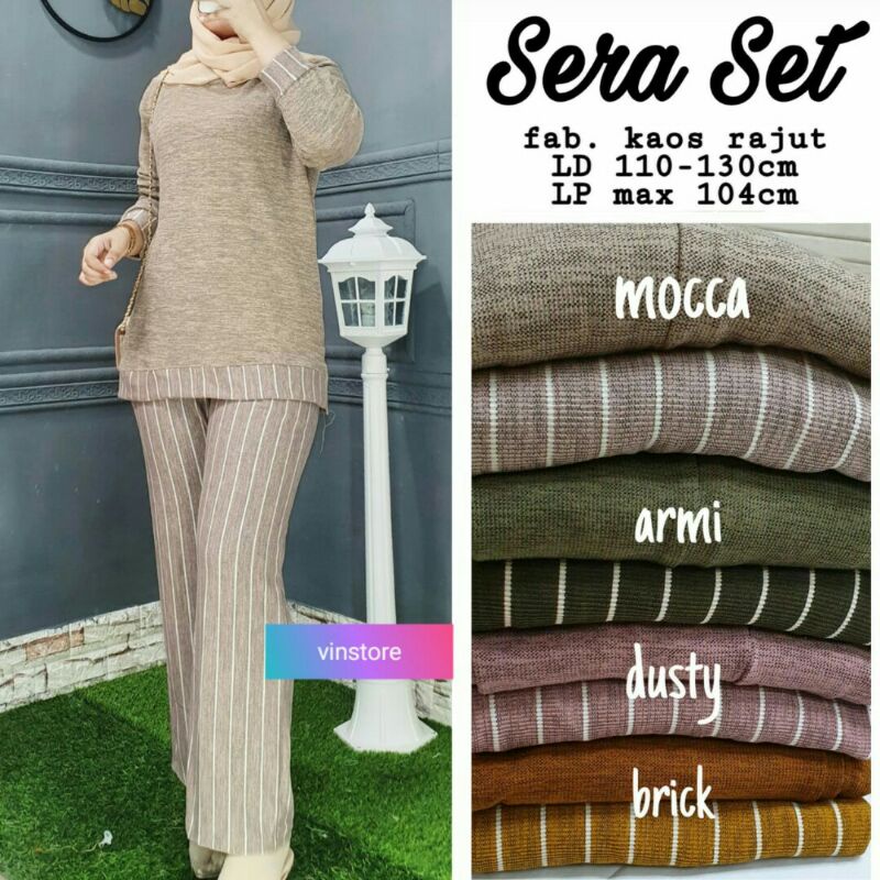 SERA Set (top &amp; celana) II Vinstore