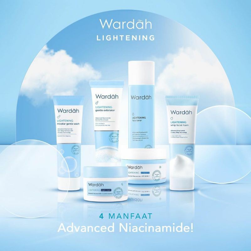 WARDAH lightening cream series