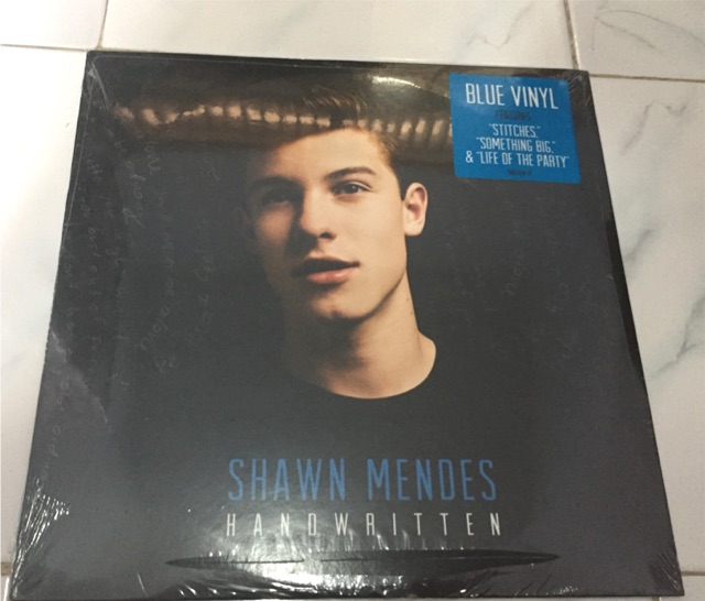 [READY STOCK] VINYL SHAWN MENDES HANDWRITTEN