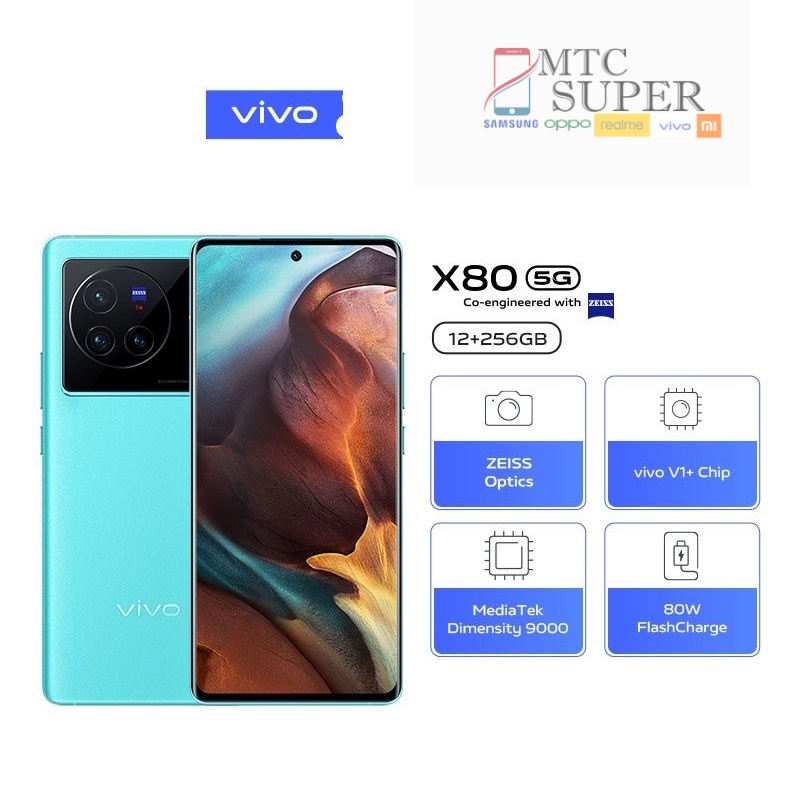 VIVO X80 5G 8/256 GARANSI VIVO INDONESIA