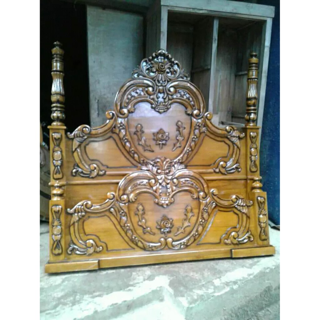 Tempat Tidur Minimalis Tempat Tidur Ukir Tempat Tidur Jati Terlaris