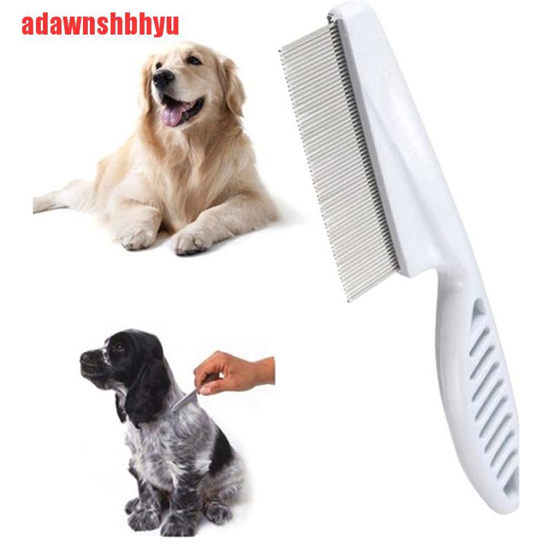 Sisir Kutu Halus Bahan Metal Untuk Anjing/Kucing