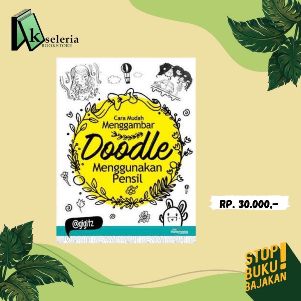 

CARA MUDAH MENGGAMBAR DOODLE MENGGUNAKAN PENSIL