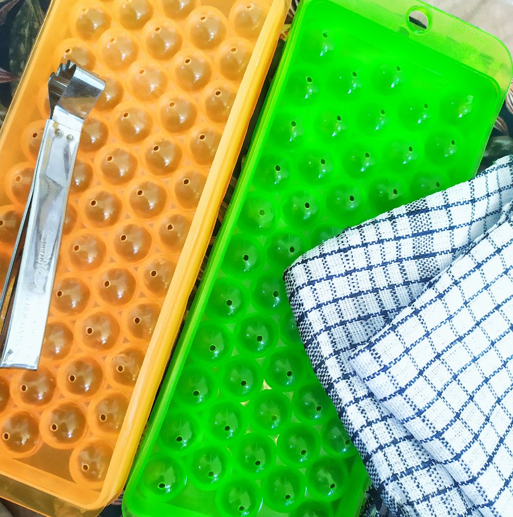 Serbet Kain Lap Piring Lap Meja Putih Kotak