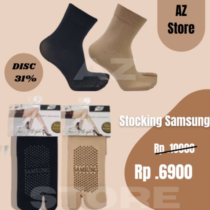 Kaos Kaki jari Samsung kaos kaki muslimah Kaus Kaki Stocking Jempol Kaos Kaki Anti Slip
