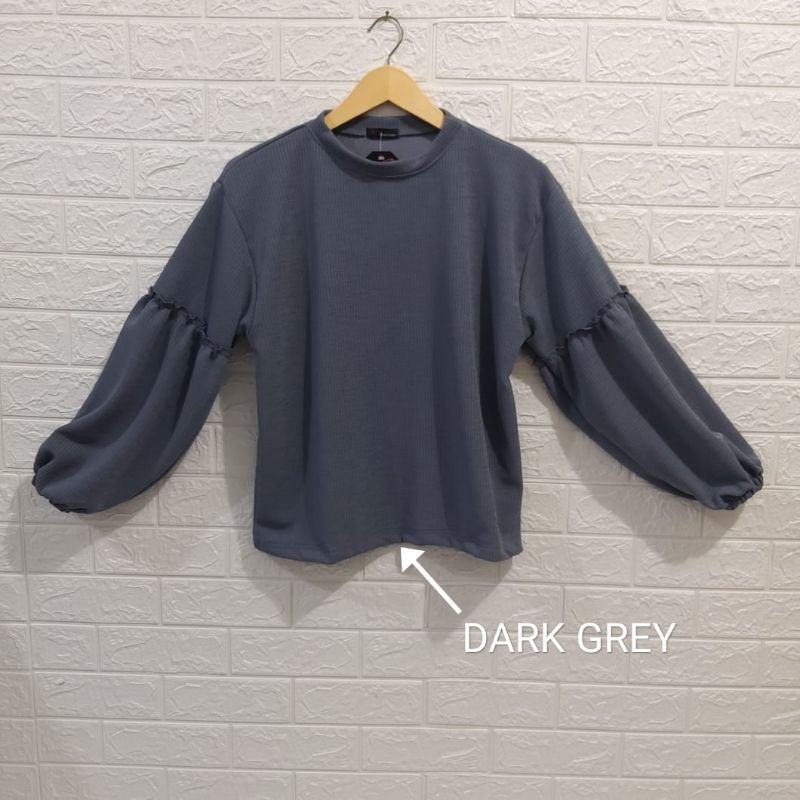 BLOUSE WANITA KOREAN STYLE BLOUSE KOREA BLOUSE LENGAN PANJANG H03