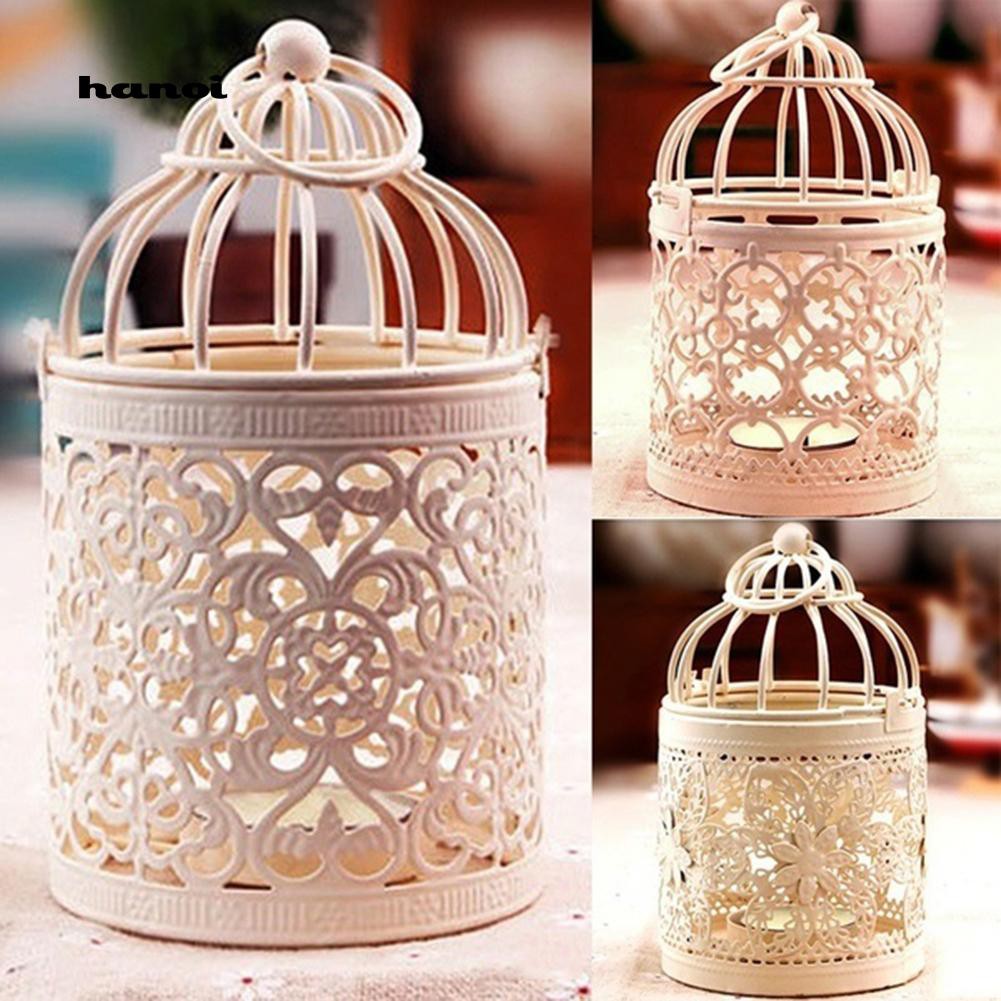 HN❤Holder Lilin Model Lentera Hollow Antik Moroccan untuk Dekorasi Pernikahan