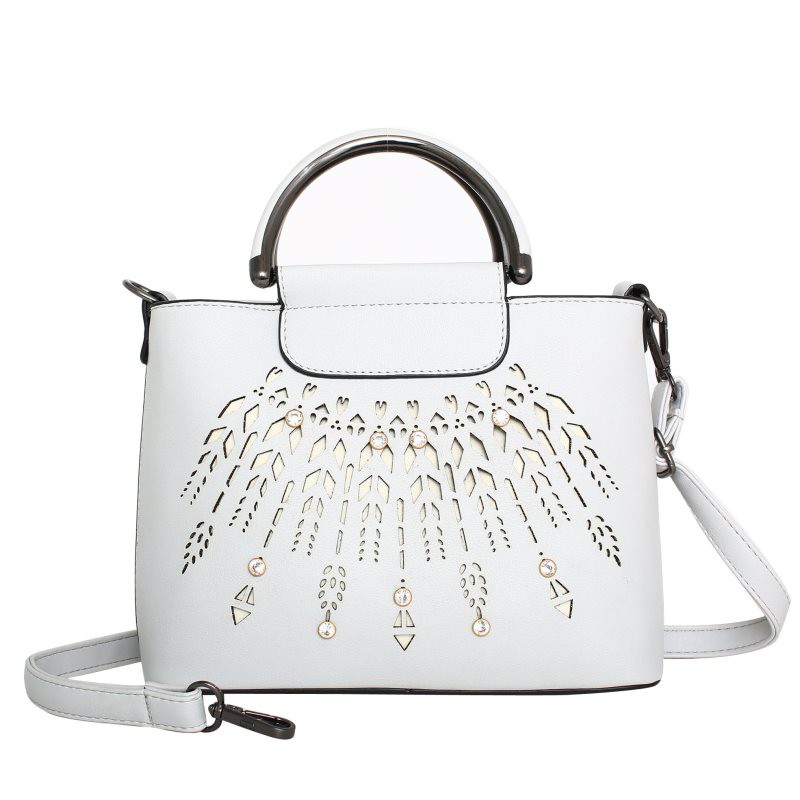 TAS SLINGBAGS GRAY ABU WANITA BAGUS BOUTIQUE UNIK KULIT MOTIF BATIQUE