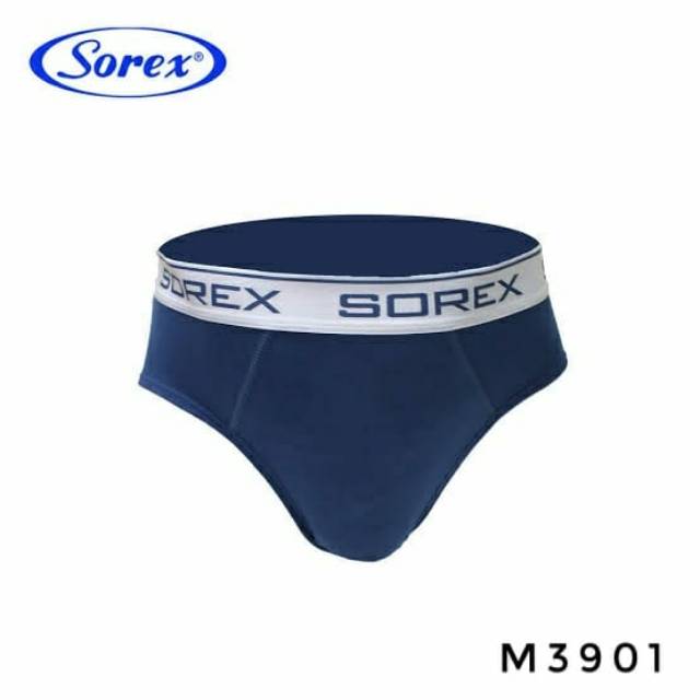 1Box Isi 2pcs Cd Sorex Man 3901 Modern brief Celana Dalam Cowok Sorex Premium Katun Size M L XL
