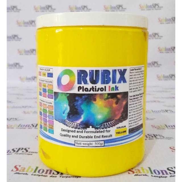 Tinta Sablon Distro Plastisol Yellow