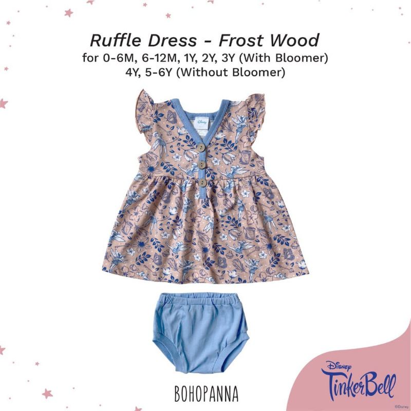 Bohopanna - Ruffle Dress Disny