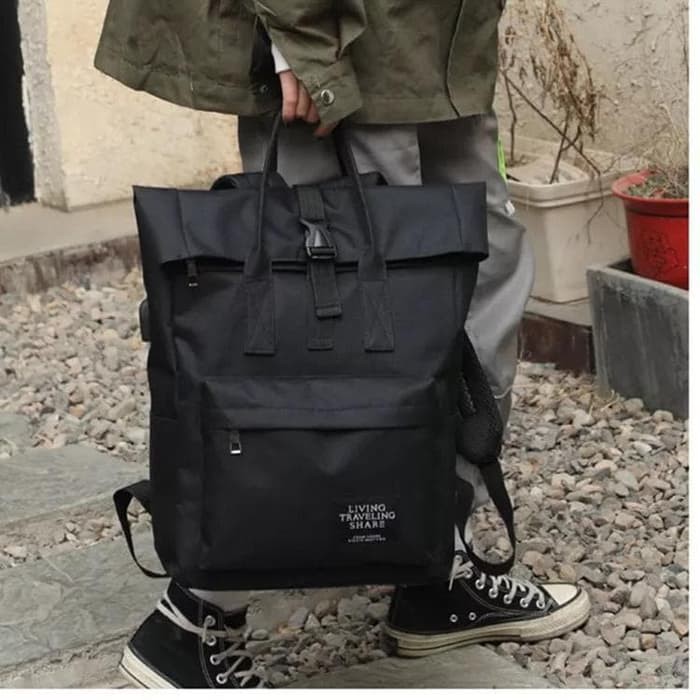 6416IC Backpack Wanita Pita Tas Ransel Cewek Bts Murah Ransel Wanita Burberry Import