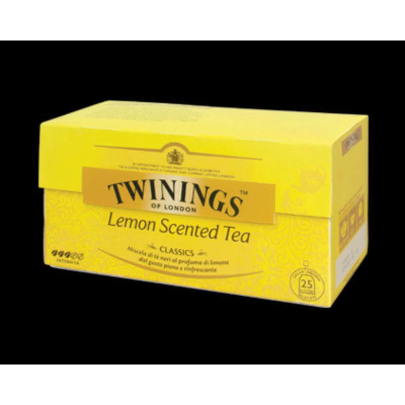 

TWININGS GREEN TEA SCENTED LEMON 25'S