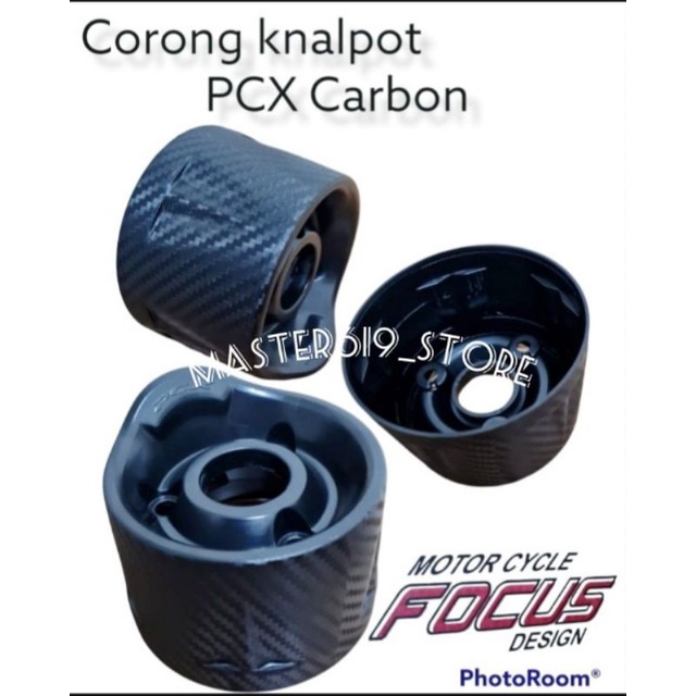 Moncong knalpot Pcx 150 lokal corong knalpot honda pcx 150 lokal carbon