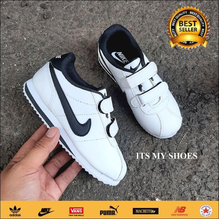 Sepatu Anak Nike Cortez Putih-Sepatu Anak Laki Perempuan - 27
