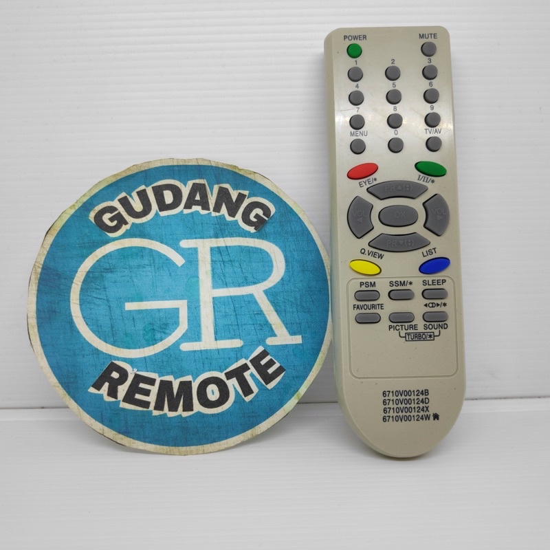 Remote remot TV LG tabung slim 124BDWX