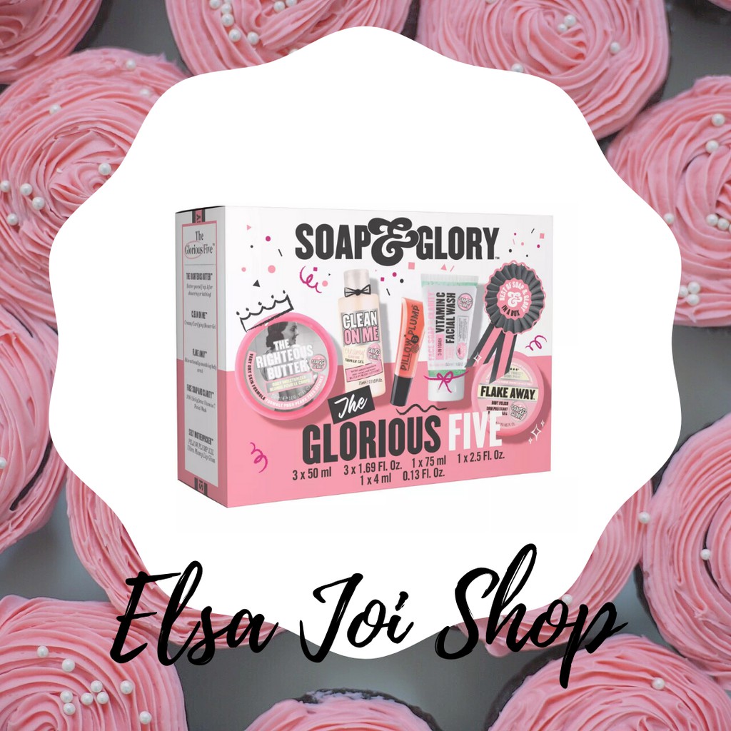 Soap&amp;Glory The Glorious FIVE - TRAVEL Size Set