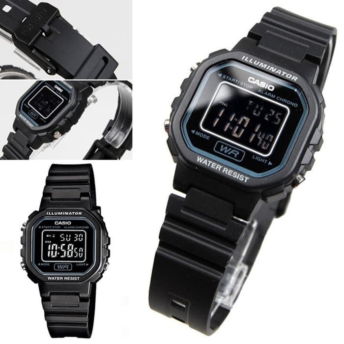 CASIO Original LA-20WH Series - Jam Tangan Remaja Digital Karet