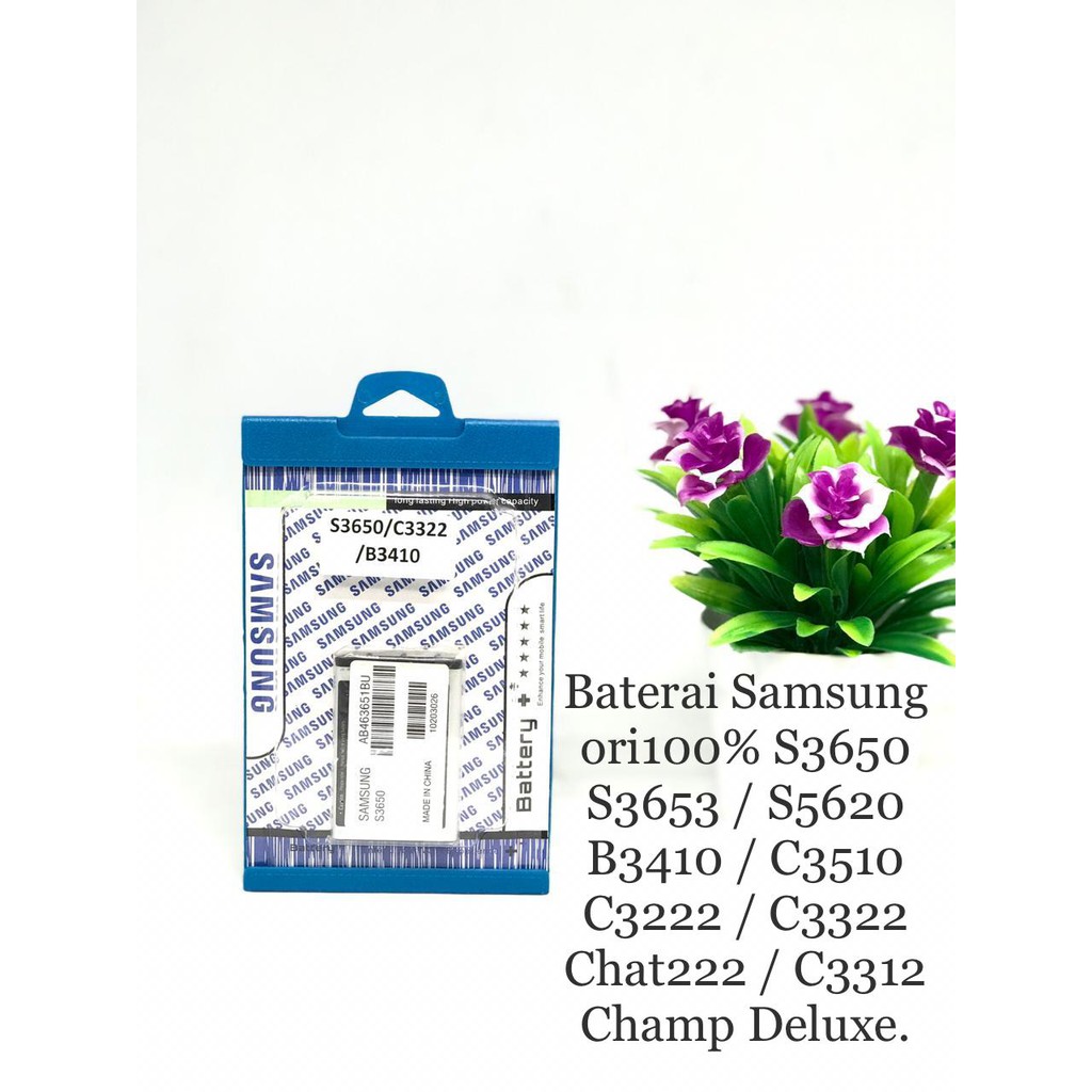 baterai samsung s3650 b3410 AB463651BC original battery battle batt