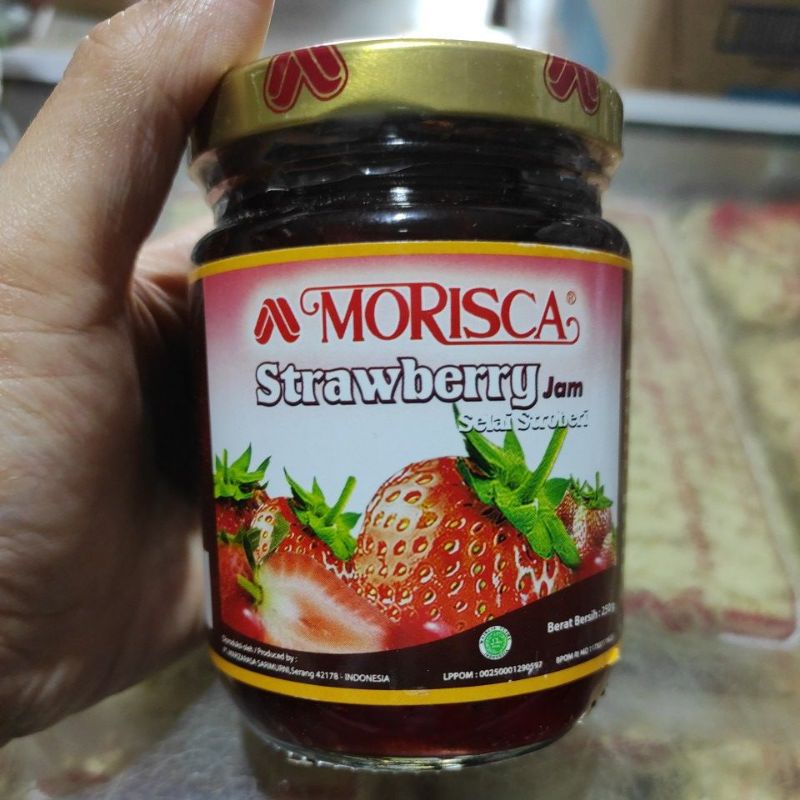 Selai Morisca Strawberry 250 gram