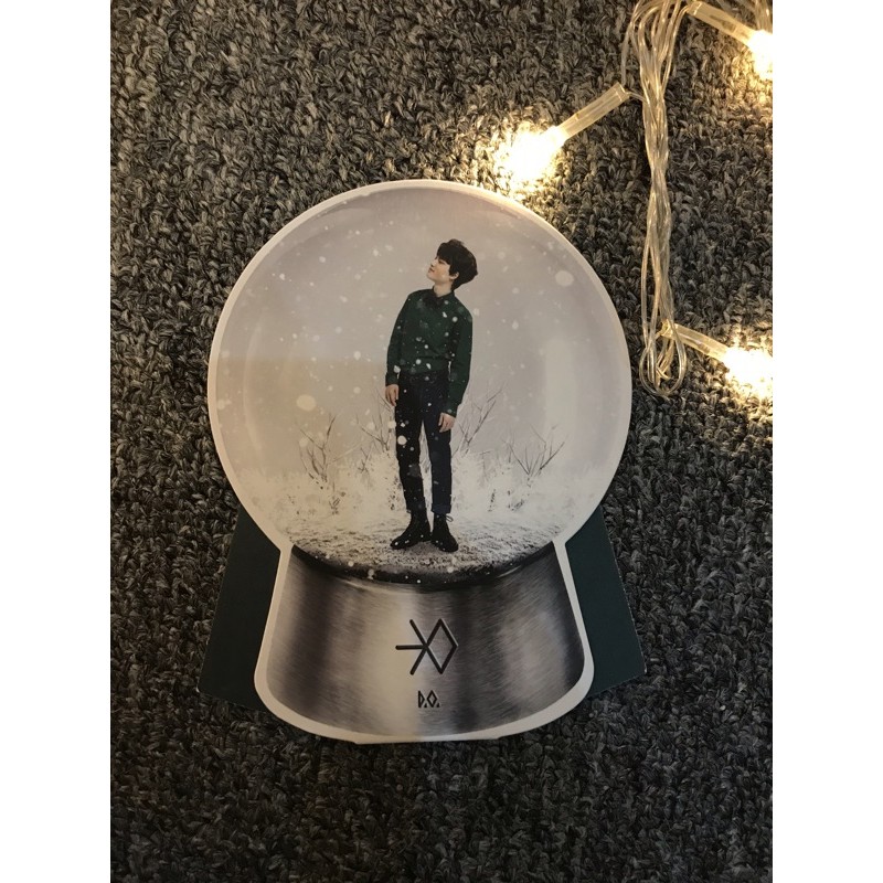 EXO SNOW GLOBE MID PHOTOCARD