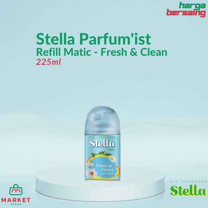 Produk Terbaik] Stella Matic Refill Fresh and Clean 225 ML