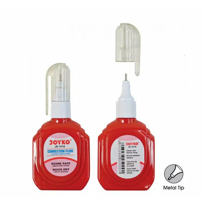 

Tip-Ex Metal Tip Correction Fluid Quick Dry JOYKO JK-101A