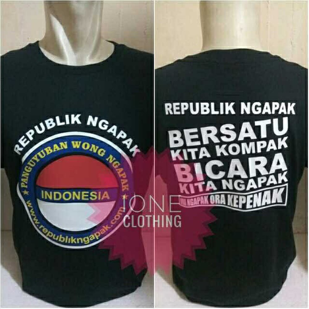 KAOS REPUBLIK NGAPAK   Ioneclothing Limited
