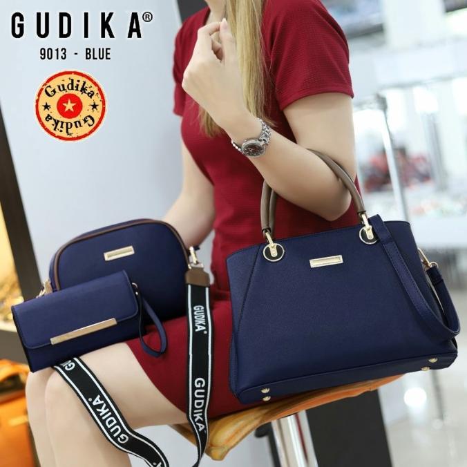 Termurah Gudika Bag 3 In 1 Original 9013 Tas Wanita Gudika Selempang Kekinian T