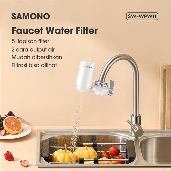 Samono SW-WPW11 Penyaring Keran Air Filter Water Purifier