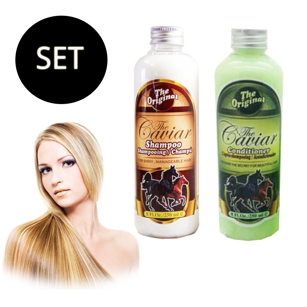 Shampoo Caviar Original / Shampoo Kuda / Conditioner Caviar