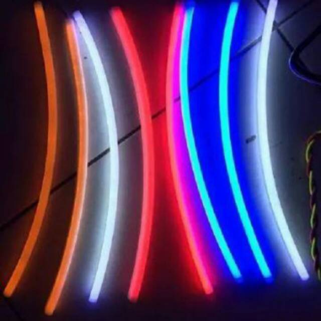 lampu alis led fleksibel 60cm