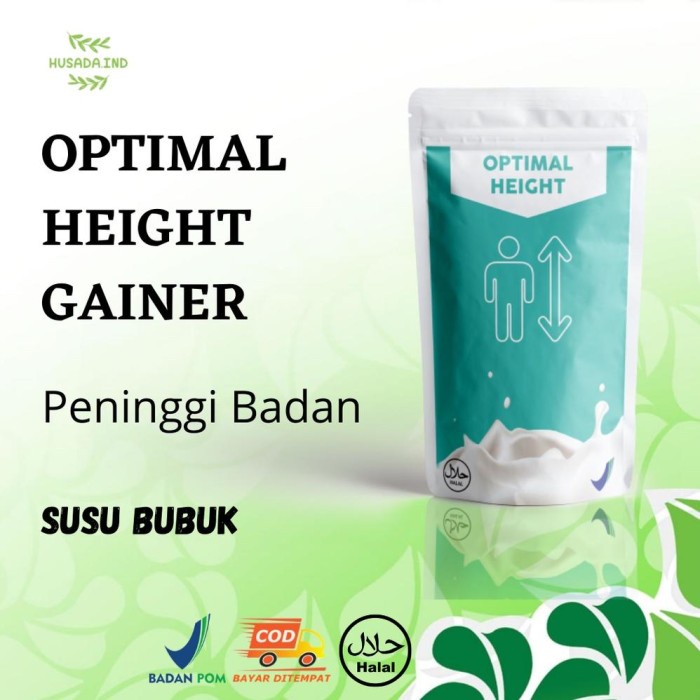 

SUSU PENINGGI BADAN OPTIMAL HEIGHT GAINER Penambah Tinggi Badan Cepat