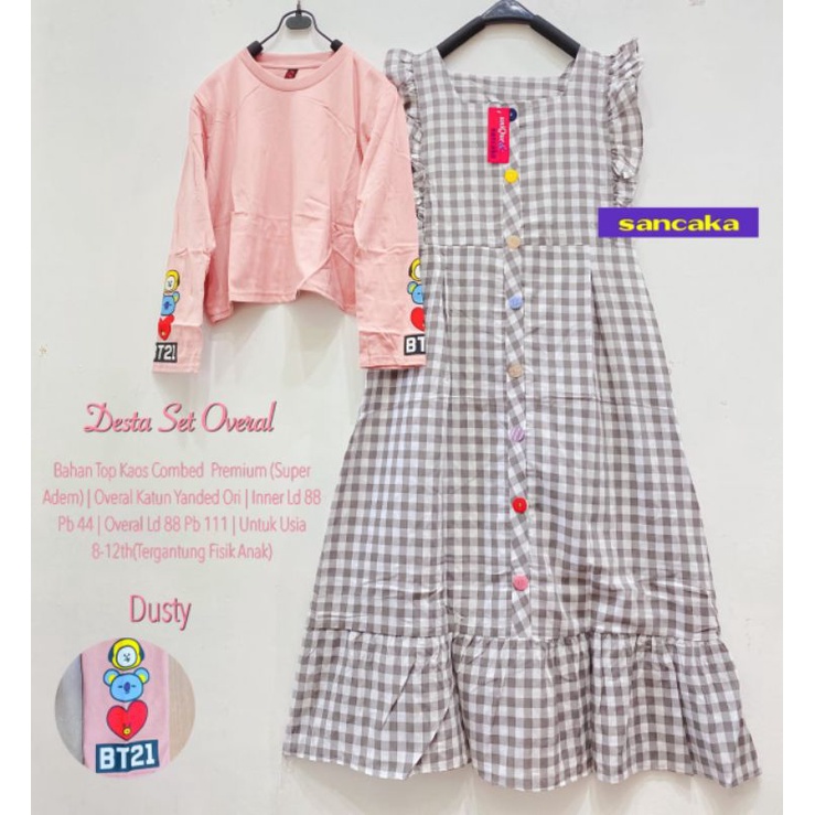 Desta set • Sancaka | Kiky set overall • uniQue