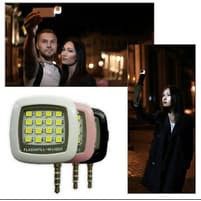 TBI 16 LED Portable Selfie Flash Smartphone Tambahan Lampu Foto HP / Table