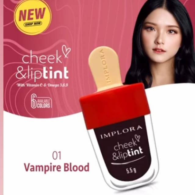 IMPLORA CHEEK DAN LIPTINT IMPLORA CHEEK &amp; LIPTINT - IMPLORA LIP TINT ORIGINAL