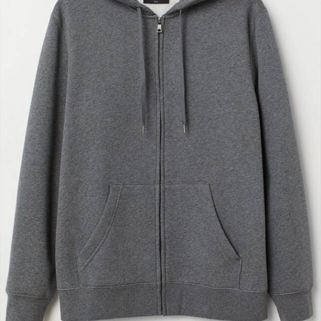 Hoodie h&m hnm ziper abu