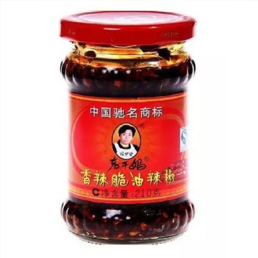 Minyak Cabai Cabe Lao Gan Ma / Laoganma Spicy Chili Oil 210 Gram