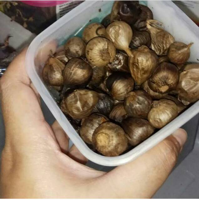 Bawang hitam tunggal/lanang 250 gram