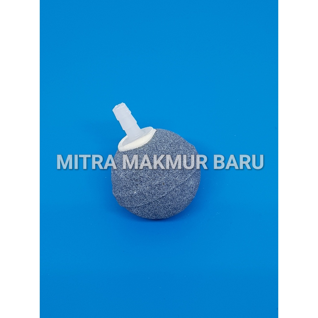 Batu Aerator Bulat Bola Rambutan 4cm Batu Gelembung Bulat Bola Rambutan 4cm Airstone Gelembung Aeras