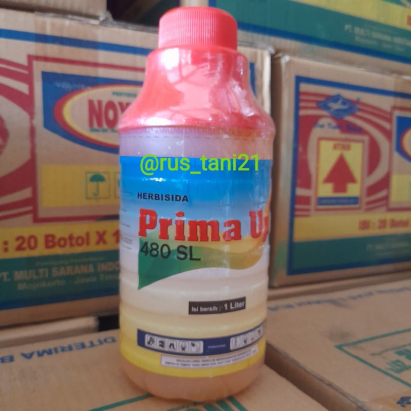 Jual Herbisida Sistemik Prima Up 480sl 1liter Bahan Aktif Ipa