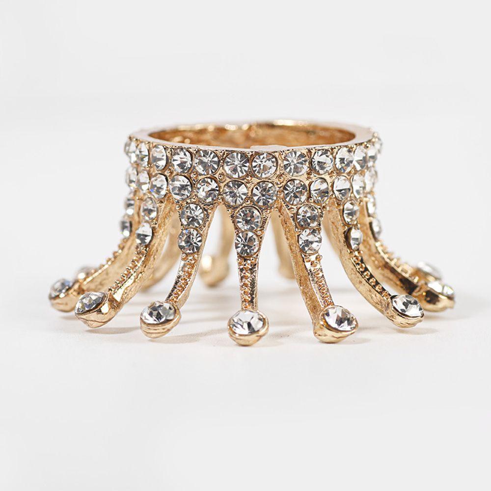 MXBEAUTY Rak Pulpen Nail Art 2warna 1Pc Mahkota Berbentuk UV Gel Pen Holder Ukiran Pulpen Rak Penyimpanan