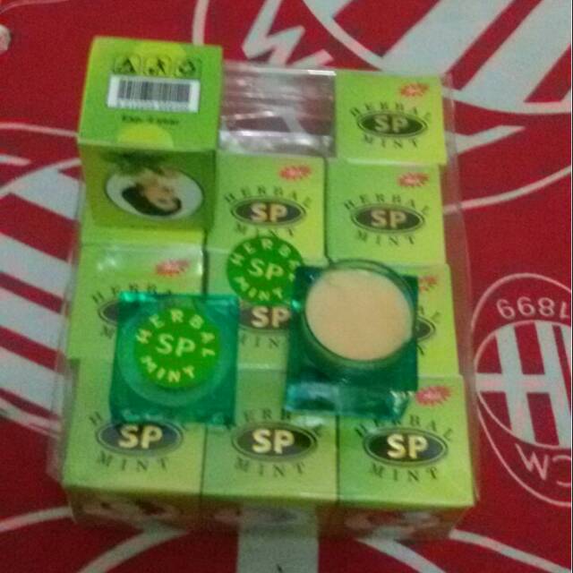 Cream Sp herbal mint perlusin