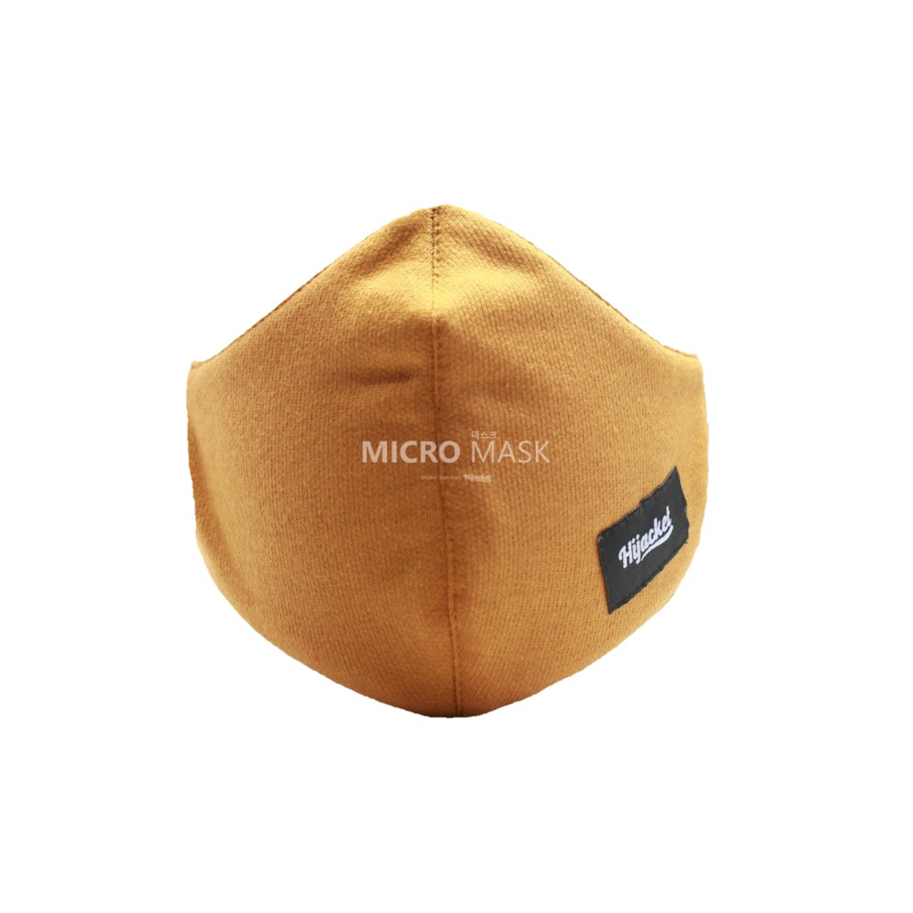 Masker Kain 2 Ply Pria Wanita Hijacket Non Sensi Kn95-Marigold