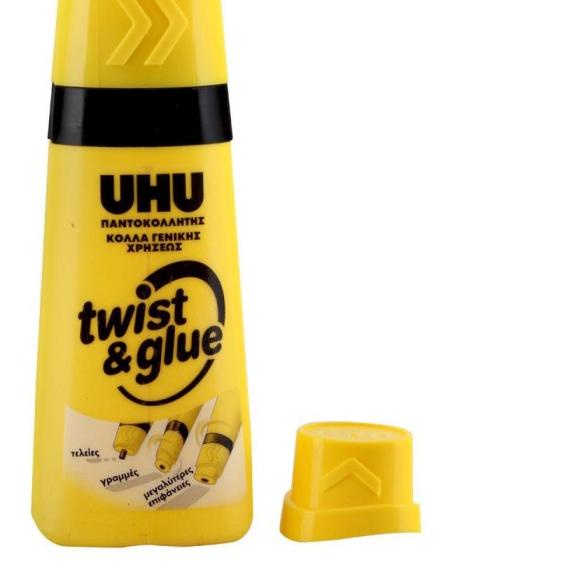 

ATK73UHU 90ml Twist and glue UHU lem kertas cair paper adhesive twist&